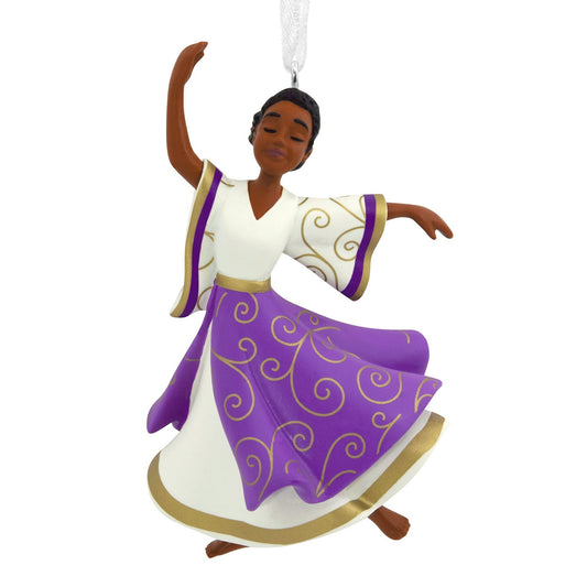 Praise Dancer Hallmark Mahogany Ornament