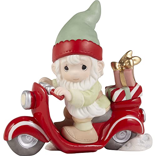 Precious Moments 221037 I?ÇÖll Be Gnome for Christmas Porcelain Figurine