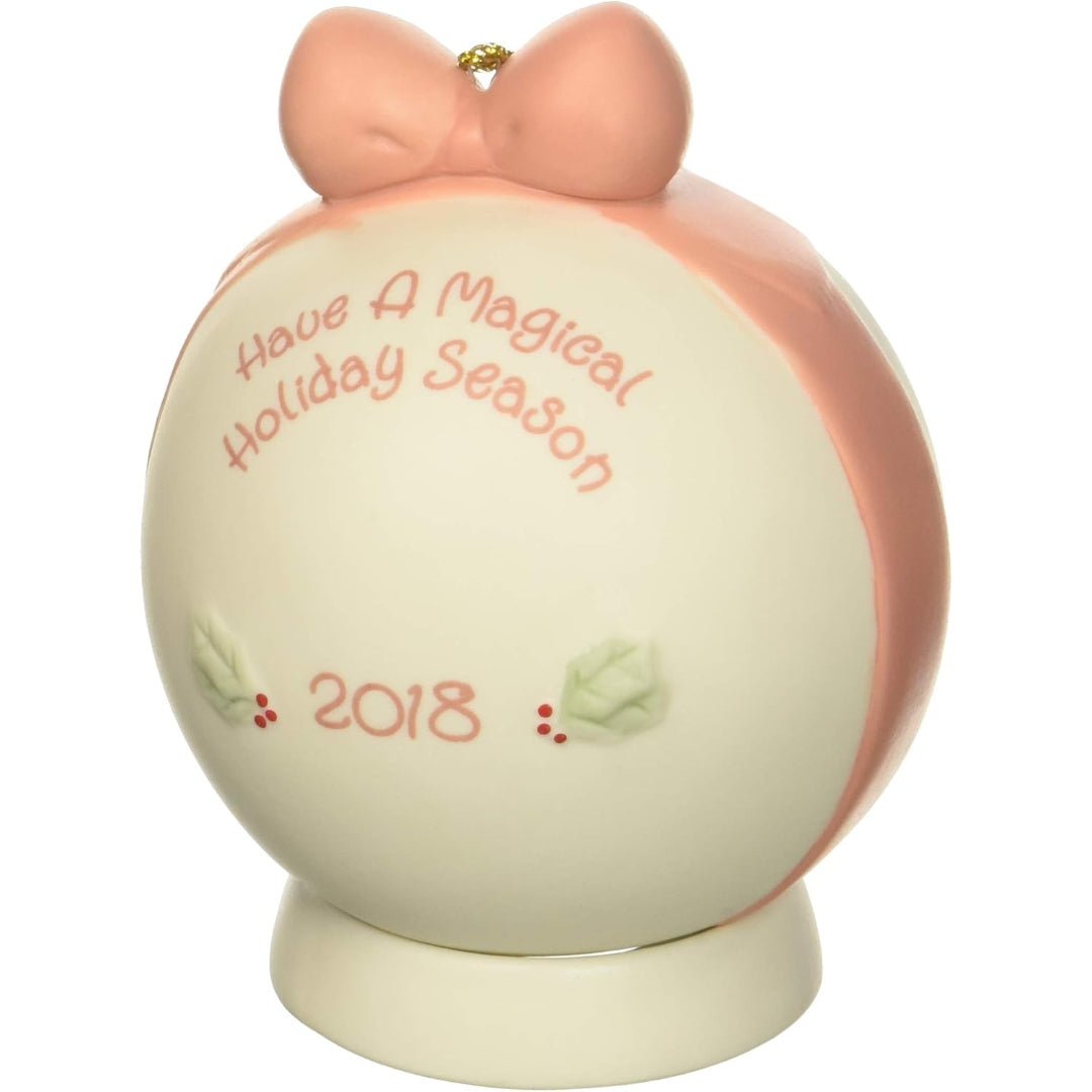 Precious Moments "Have A Magical Holiday Season" 2018 Dated Ball Ornament