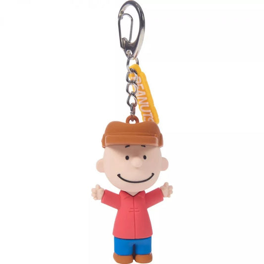 Precious Moments Holiday Charlie Brown Backpack Clip