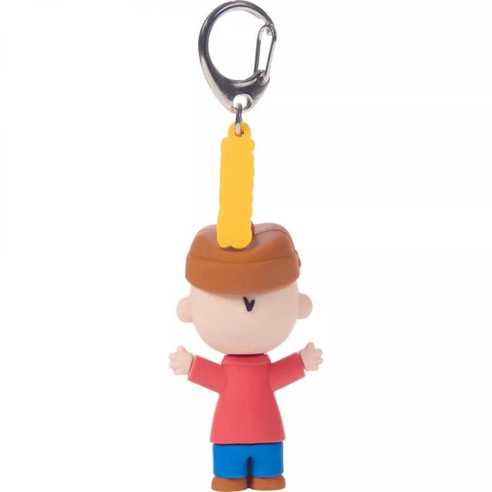 Precious Moments Holiday Charlie Brown Backpack Clip