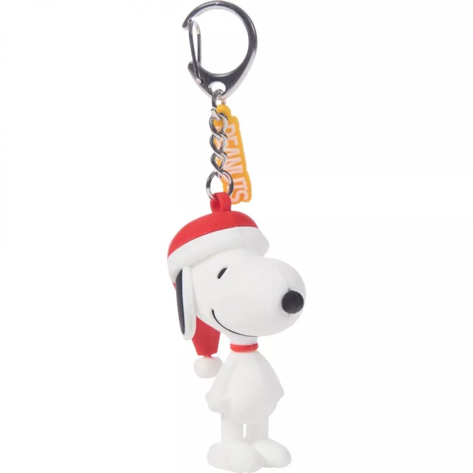 Precious Moments Holiday Snoopy Backpack Clip