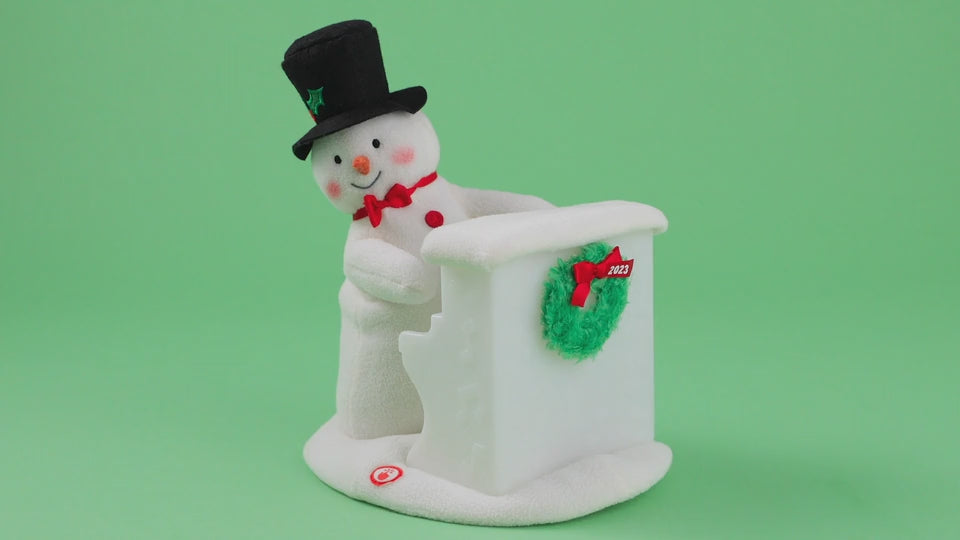 20th Anniversary Sing-Along Showman Snowman Plush With 