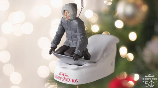 National Lampoons Christmas Vacation Dont Try This at Home, Kids!, 2023 Keepsake Ornament With Light and Sound