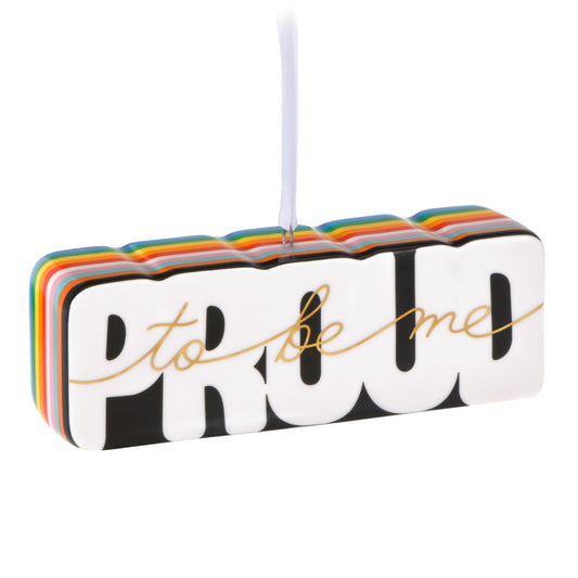 Proud to Be Me Porcelain, 2023 Keepsake Ornament