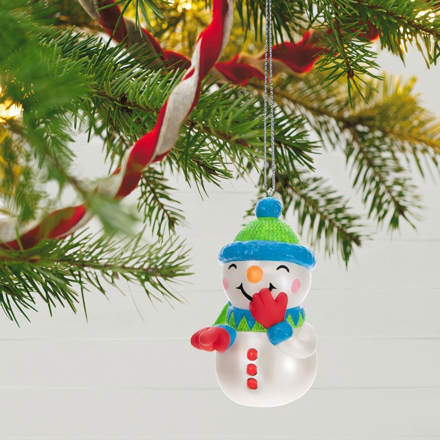 Pull My Finger Snowman, 2023 Keepsake Ornament With Sound