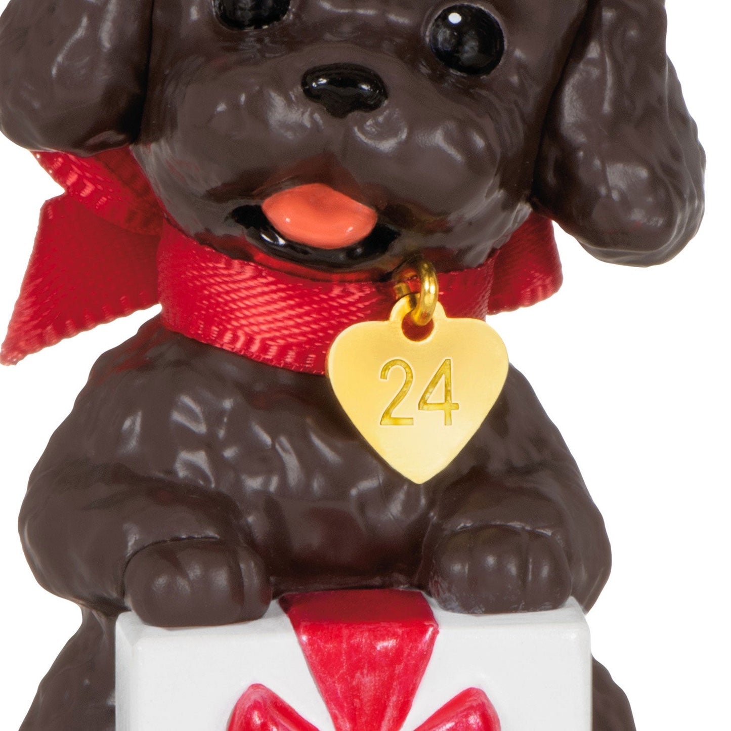 Puppy Love Poodle 2024 Keepsake Ornament