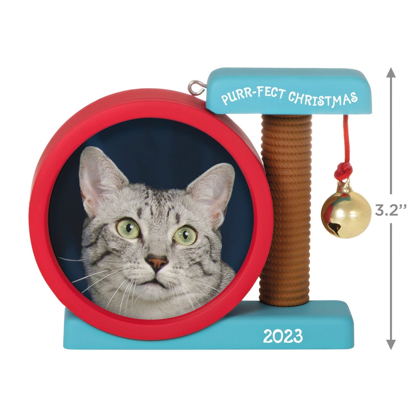 Purr fect Christmas 2023 Photo Frame, 2023 Keepsake Ornament