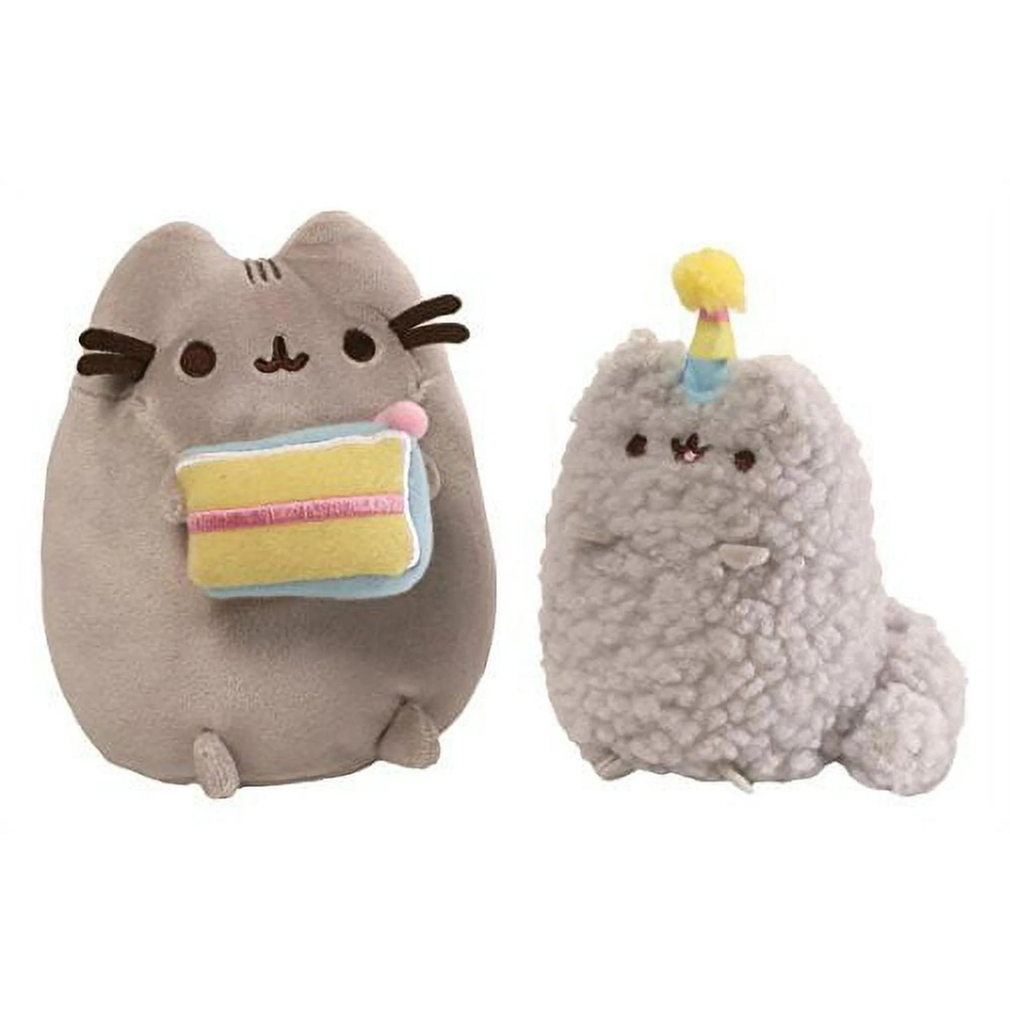 Pusheen and Stormy Birthday Set Plush, 6.5”