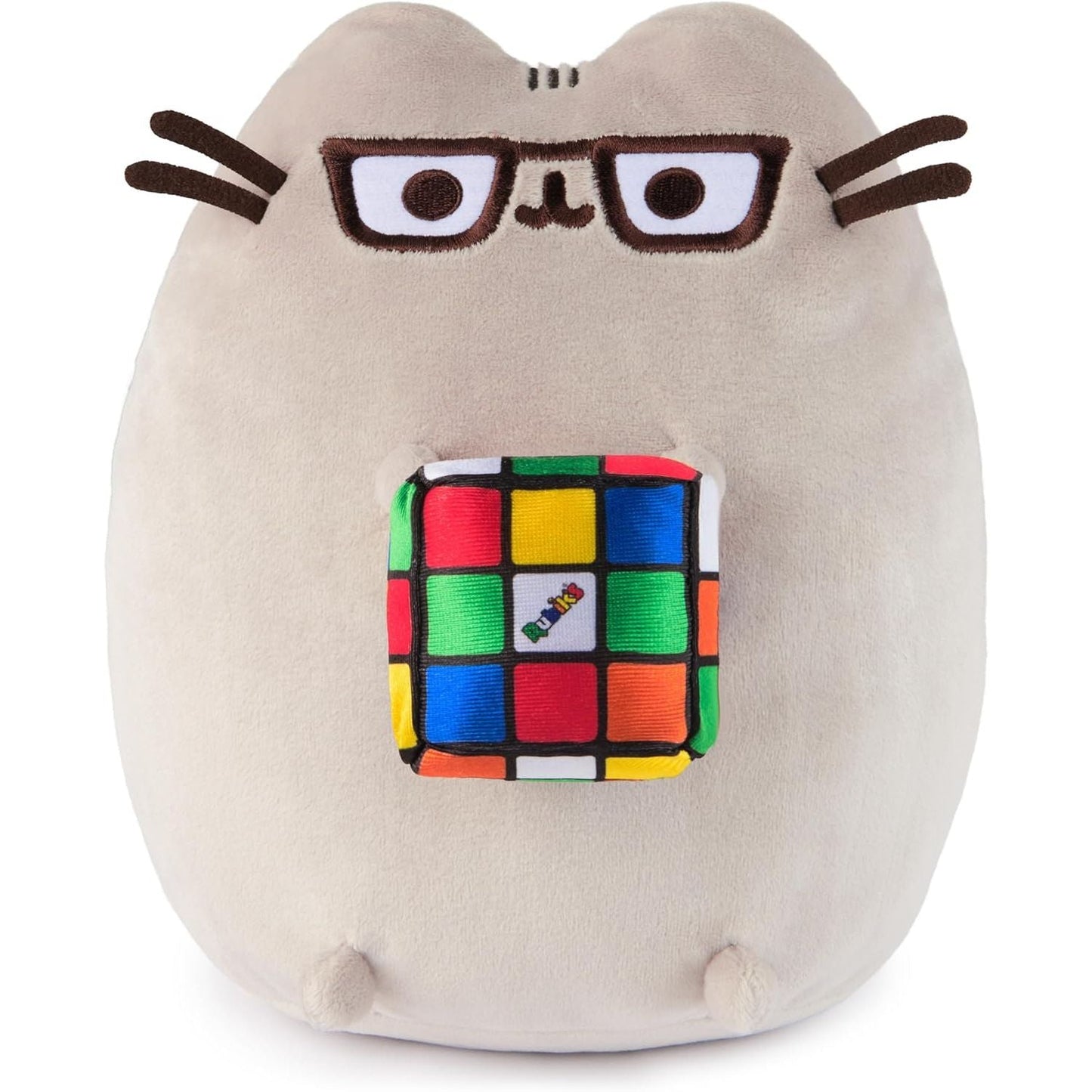 Pusheen with Rubik`s Cube, 9.5"