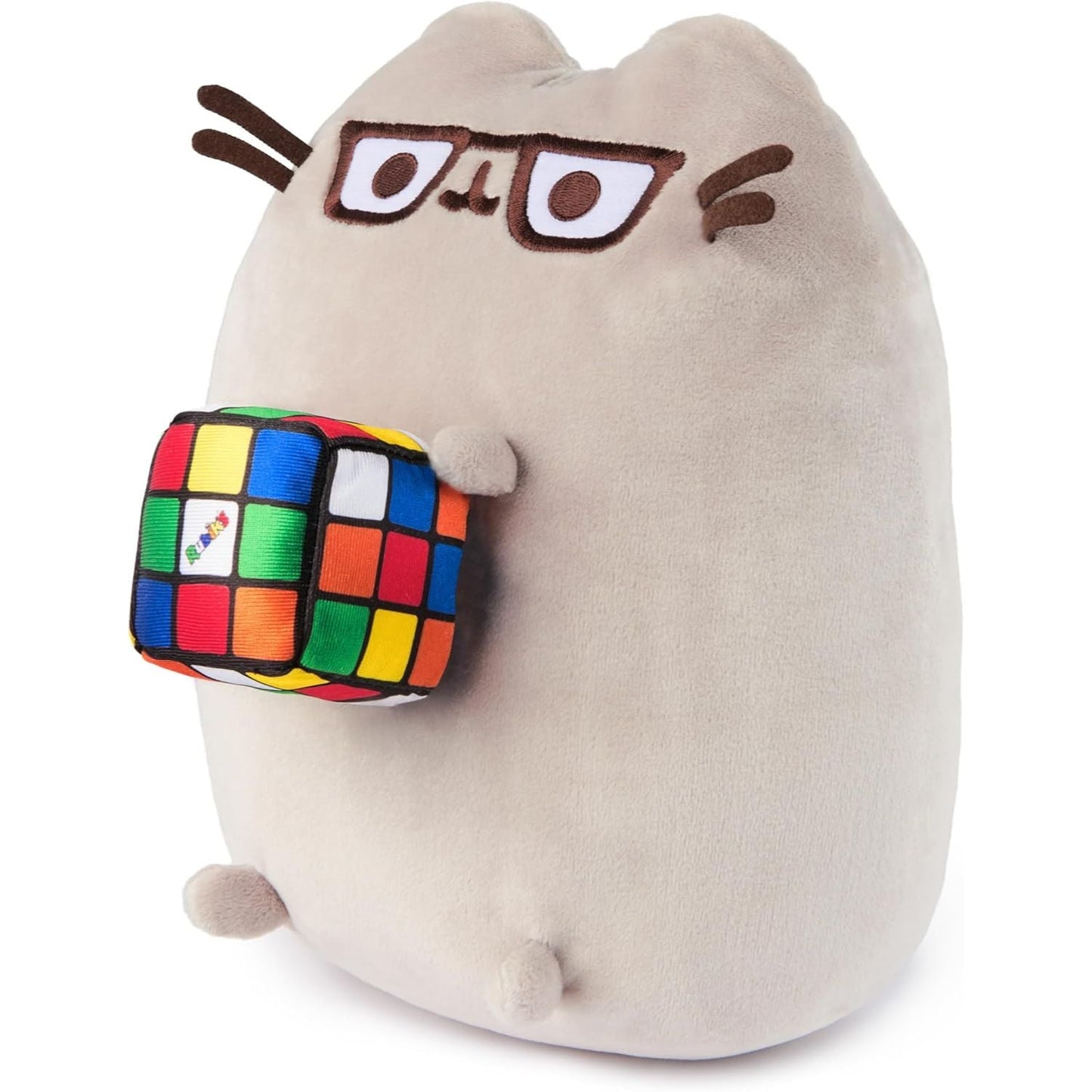 Pusheen with Rubik`s Cube, 9.5"