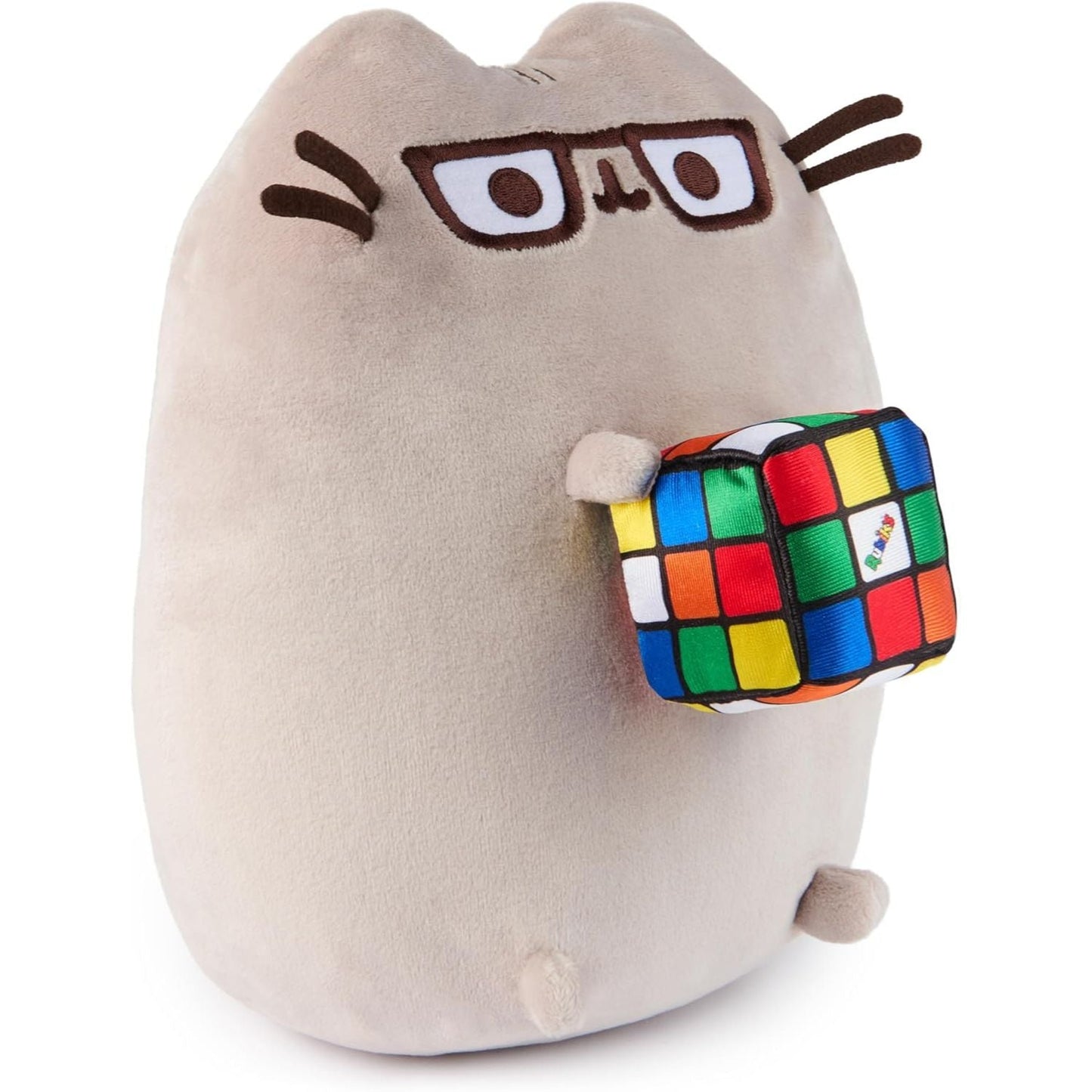 Pusheen with Rubik`s Cube, 9.5"