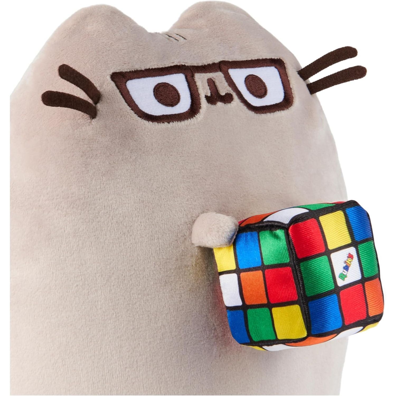 Pusheen with Rubik`s Cube, 9.5"