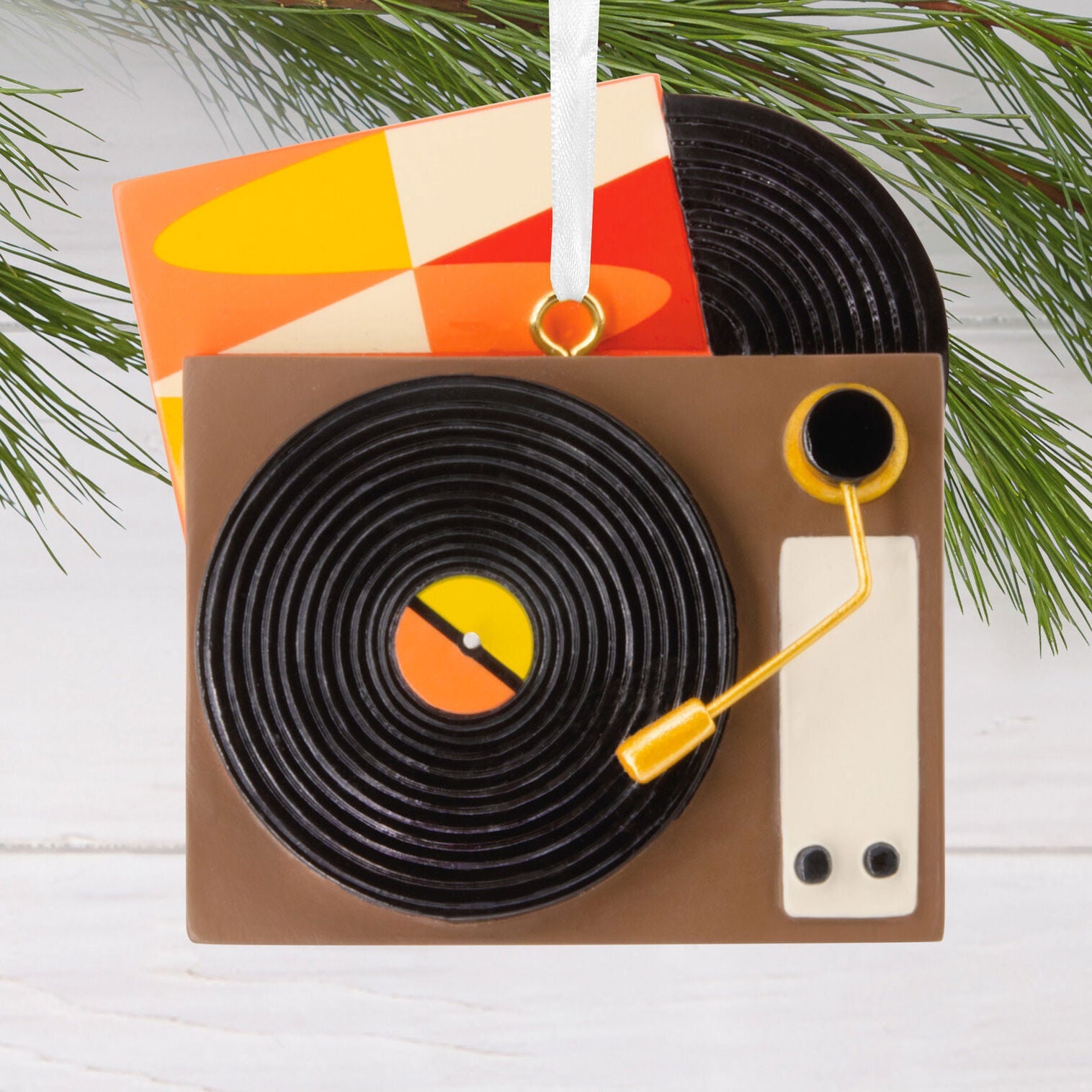 Record Player Hallmark Ornament