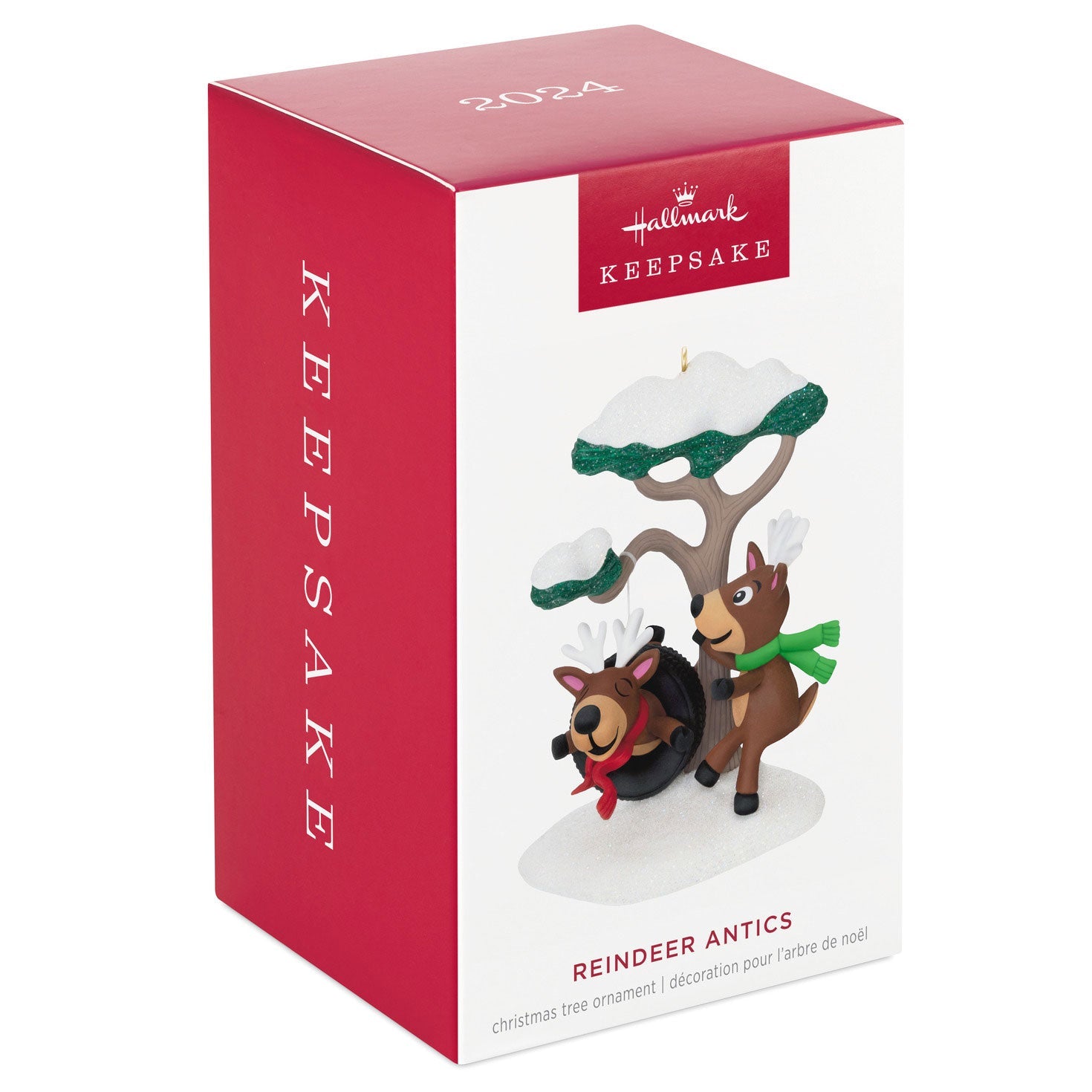 Reindeer Antics 2024 Keepsake Ornament