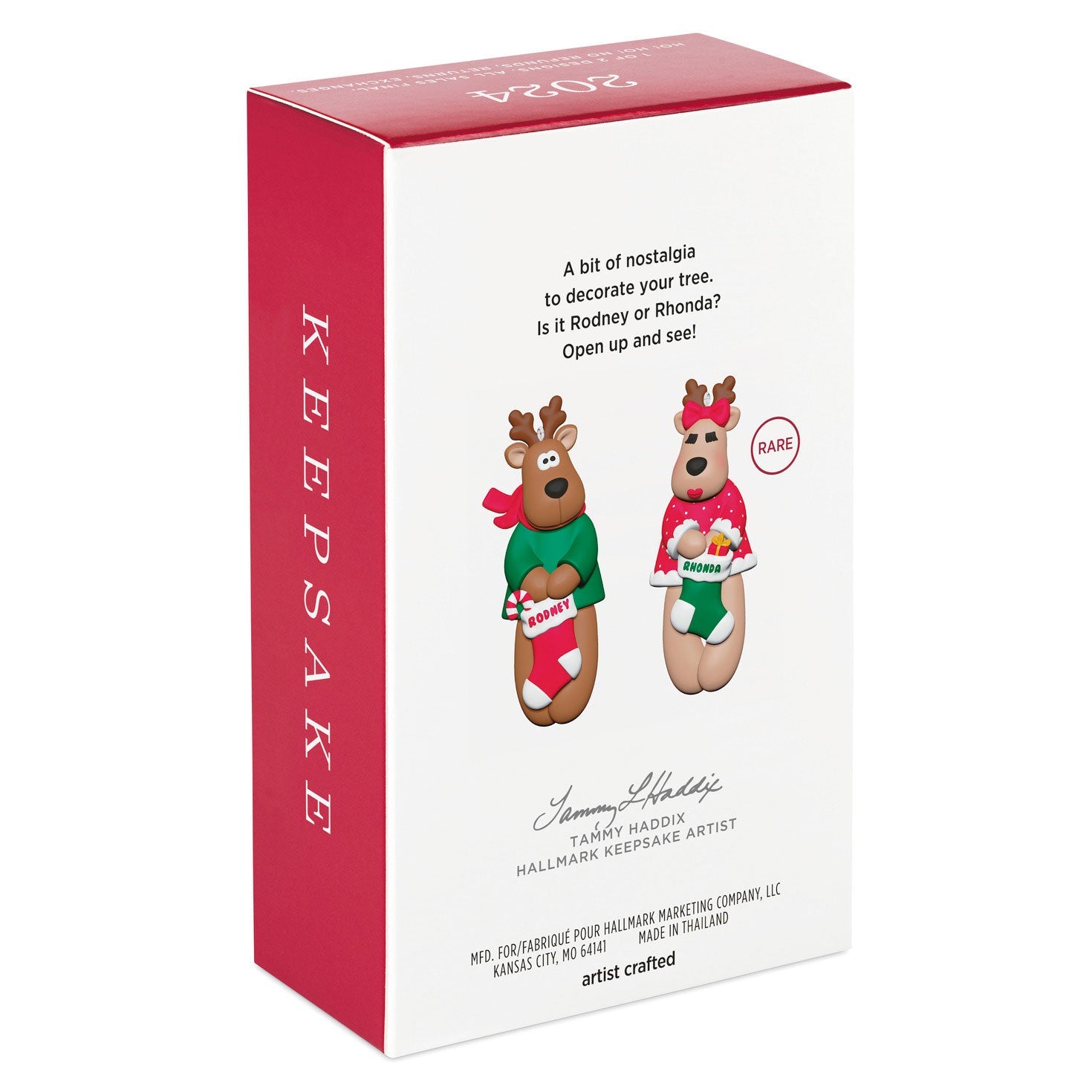 Reindeer Surprise Mystery 2024 Keepsake Ornament