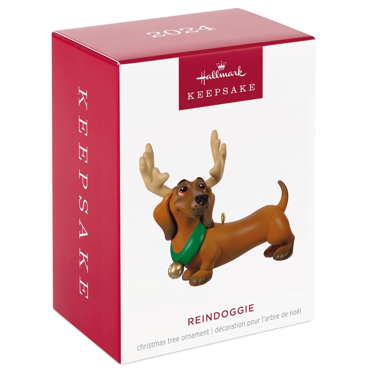 Reindoggie 2024 Keepsake Ornament