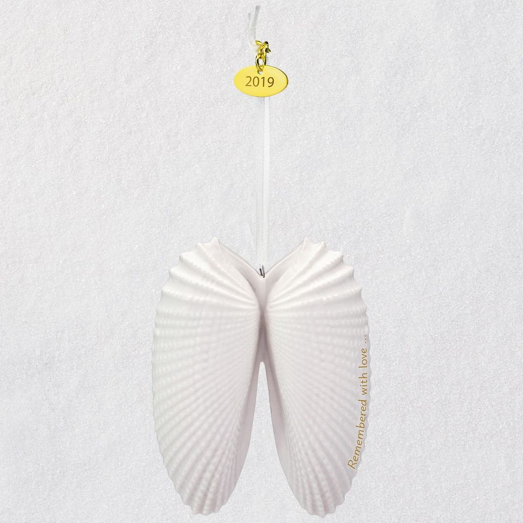 Remembered with Love, Porcelain, 2019 Keepsake Ornament