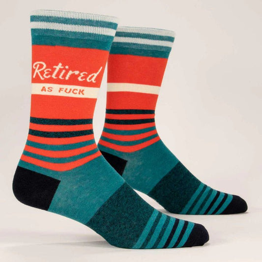 Retired As Fuck Men's Socks