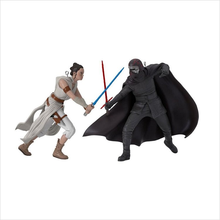 Rey and Kylo Ren, Star Wars: The Rise of Skywalker, 2019 Keepsake Ornaments