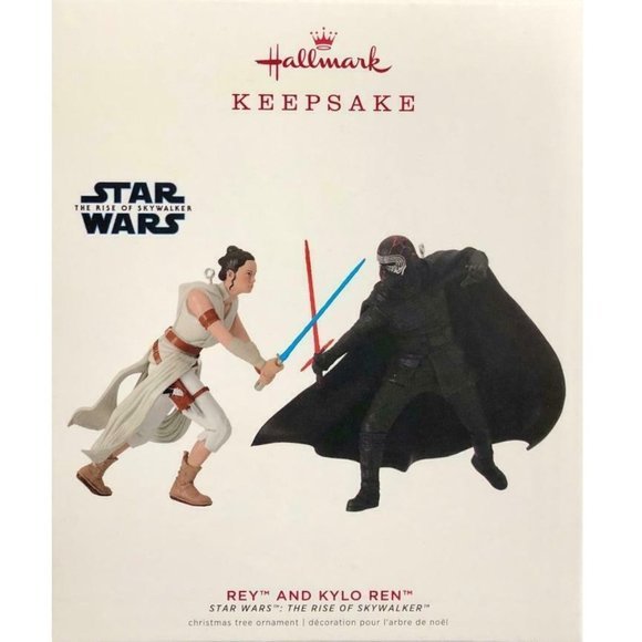 Rey and Kylo Ren, Star Wars: The Rise of Skywalker, 2019 Keepsake Ornaments