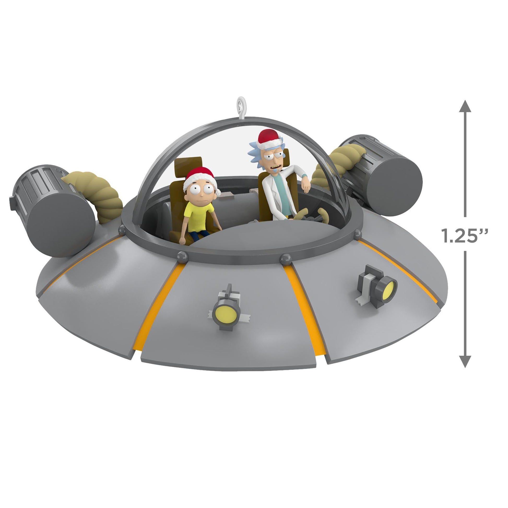 Rick's Ship Rick and Morty 2025 Keepsake Ornament