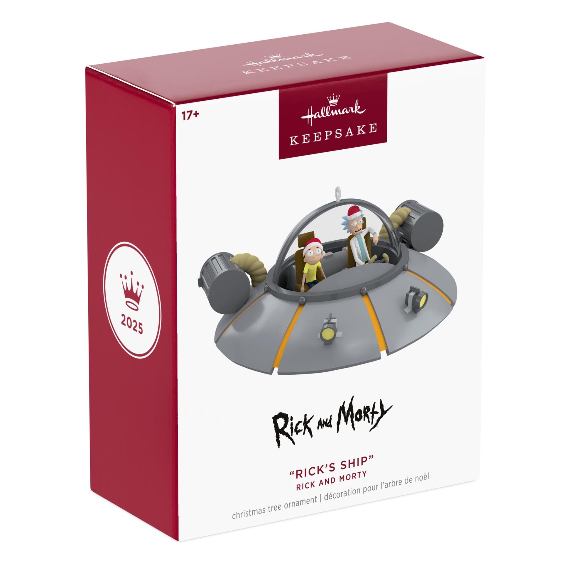 Rick's Ship Rick and Morty 2025 Keepsake Ornament