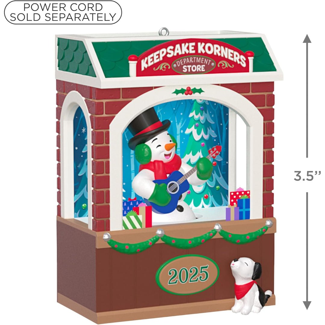 Rockin' Window Shopping 2025 Keepsake Ornament