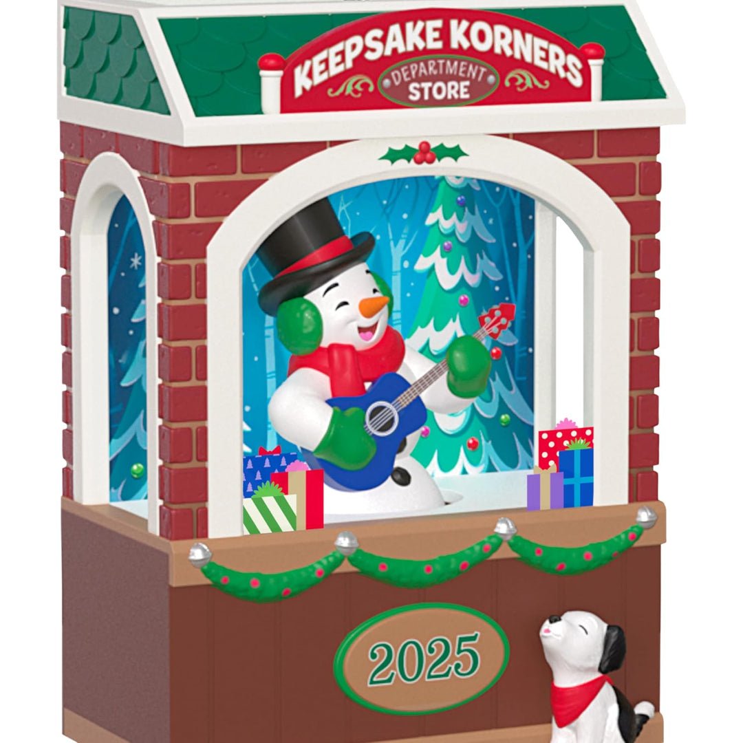 Rockin' Window Shopping 2025 Keepsake Ornament