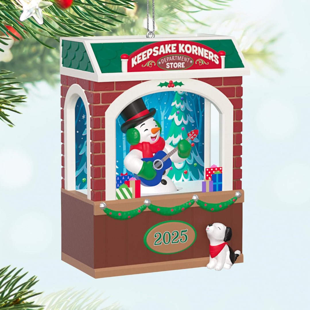 Rockin' Window Shopping 2025 Keepsake Ornament