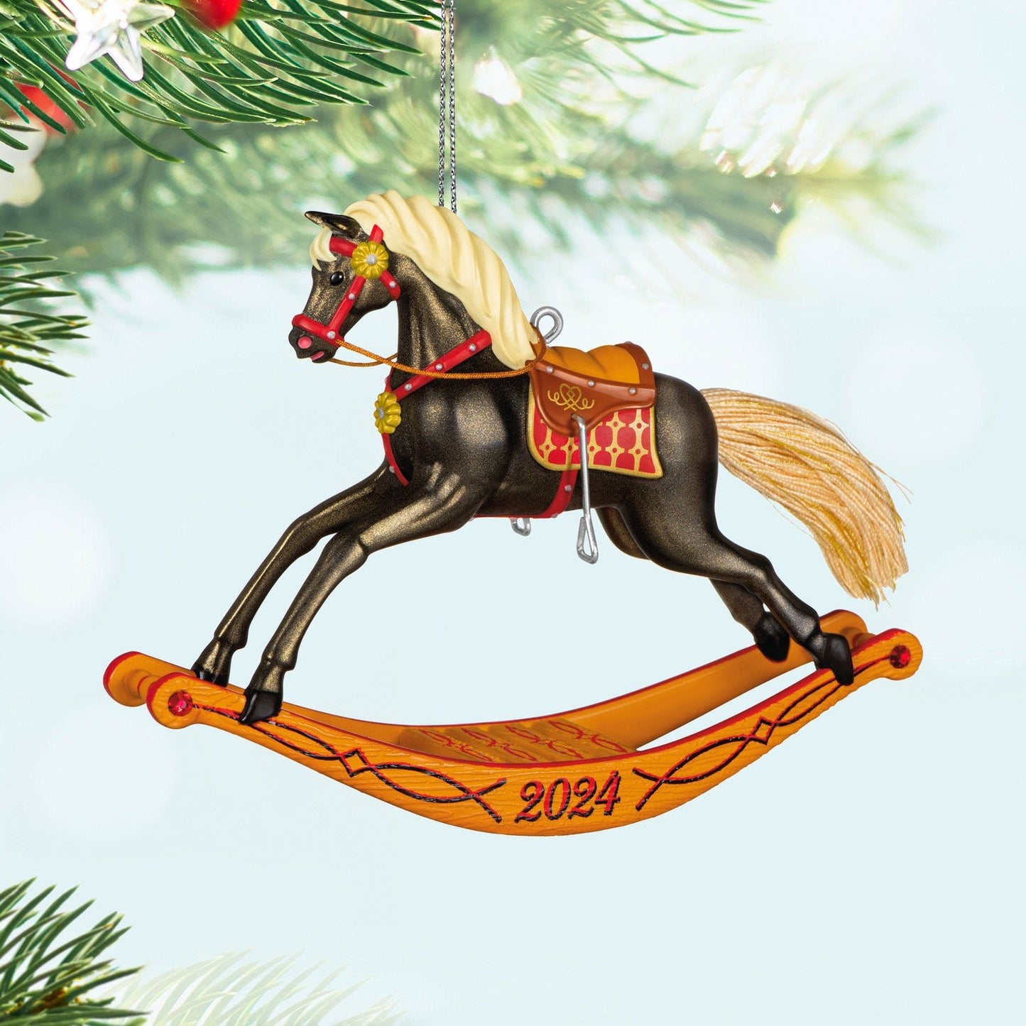 Rocking Horse Memories 2024 Keepsake Ornament