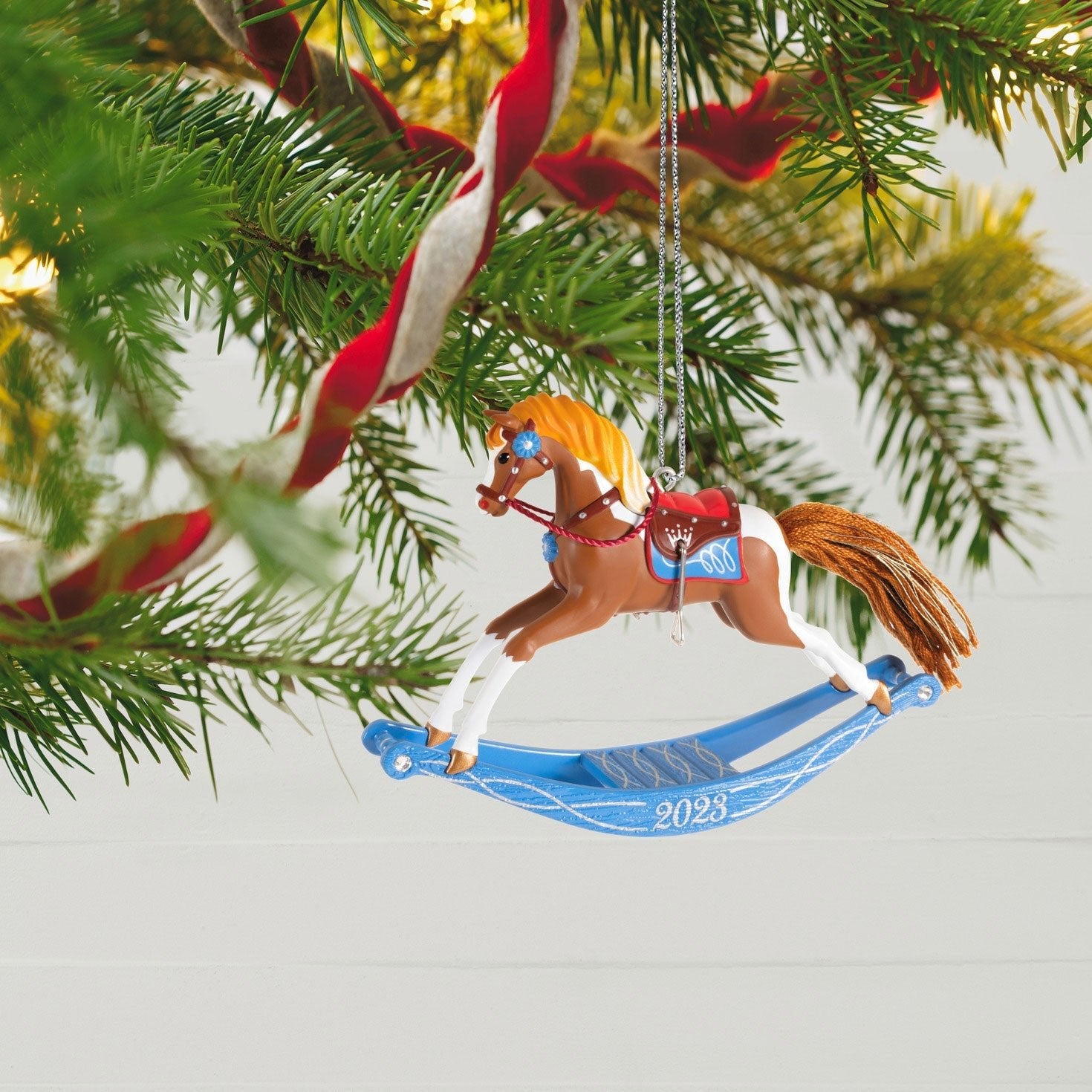 Rocking Horse Memories #4, 2023 Keepsake Ornament