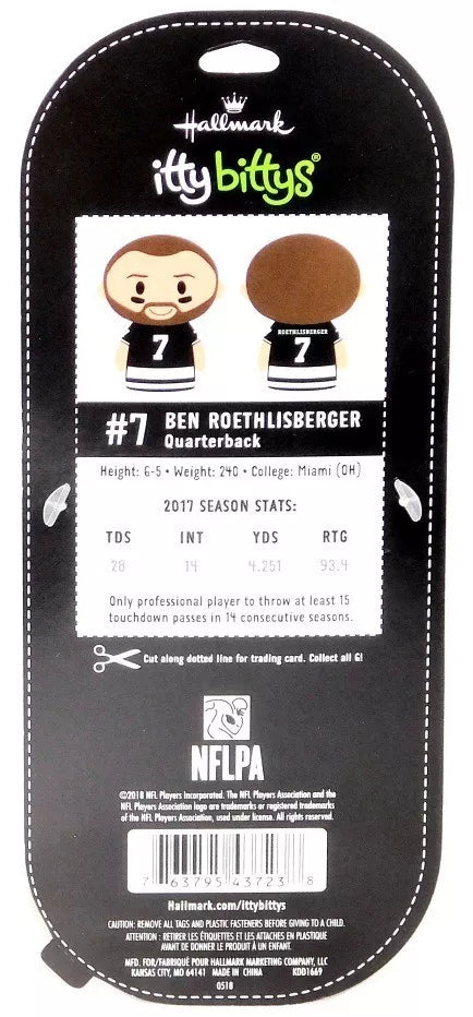 Itty Bittys Ben Rothlisberger Pittsburgh Steelers Special Edition