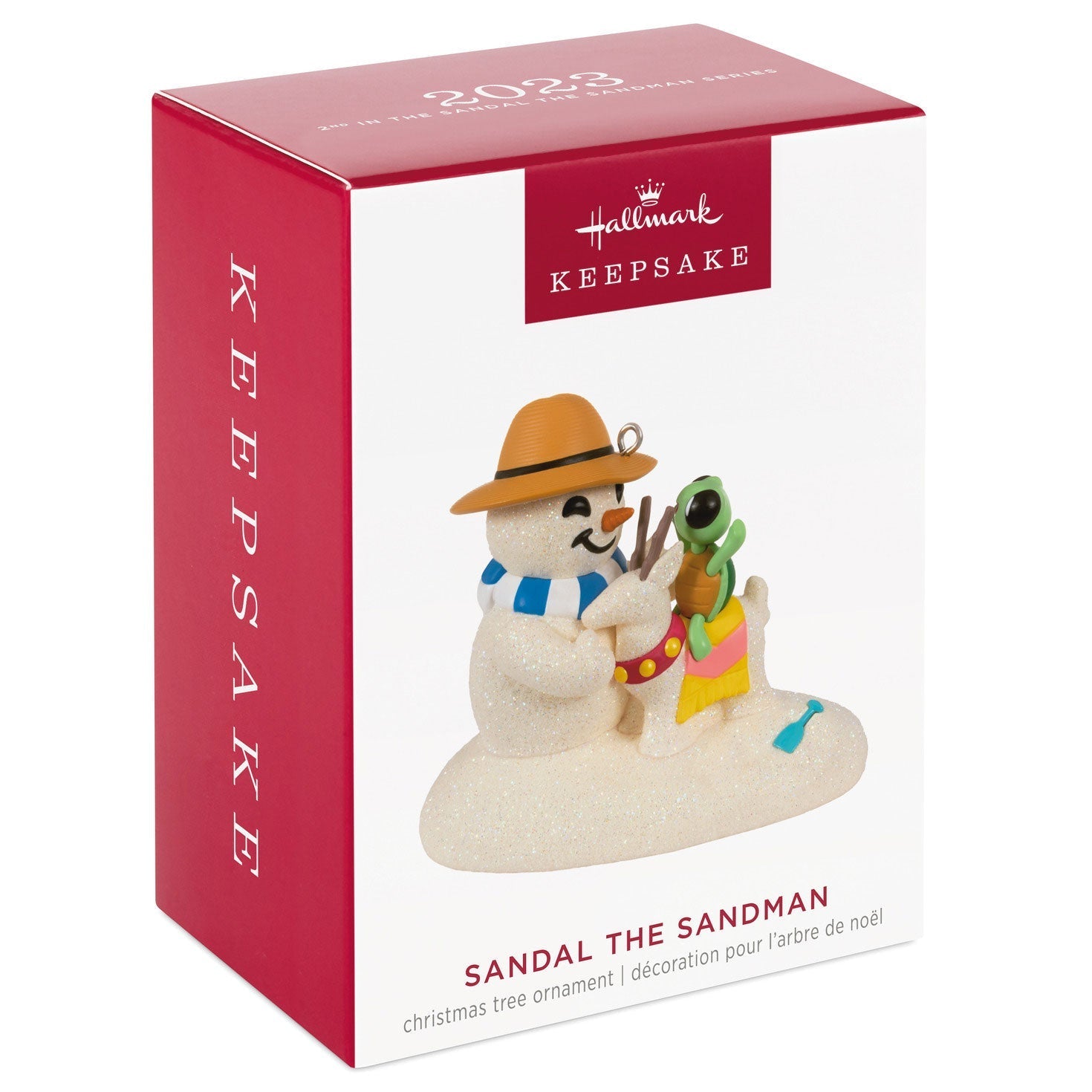 Sandal the Snowman #2, 2023 Keepsake Ornament