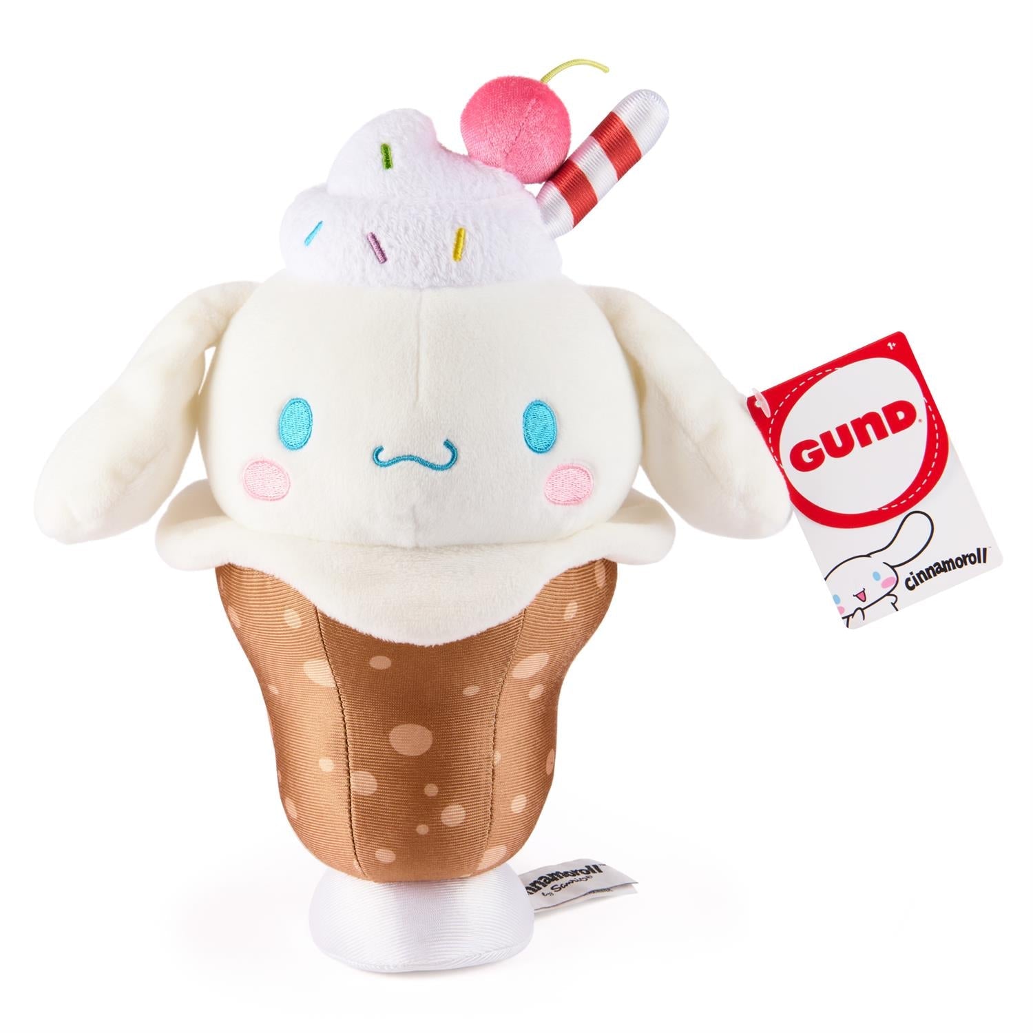 Sanrio Hello Kitty and Friends Cinnamoroll Root Beer Float Plush, 8”