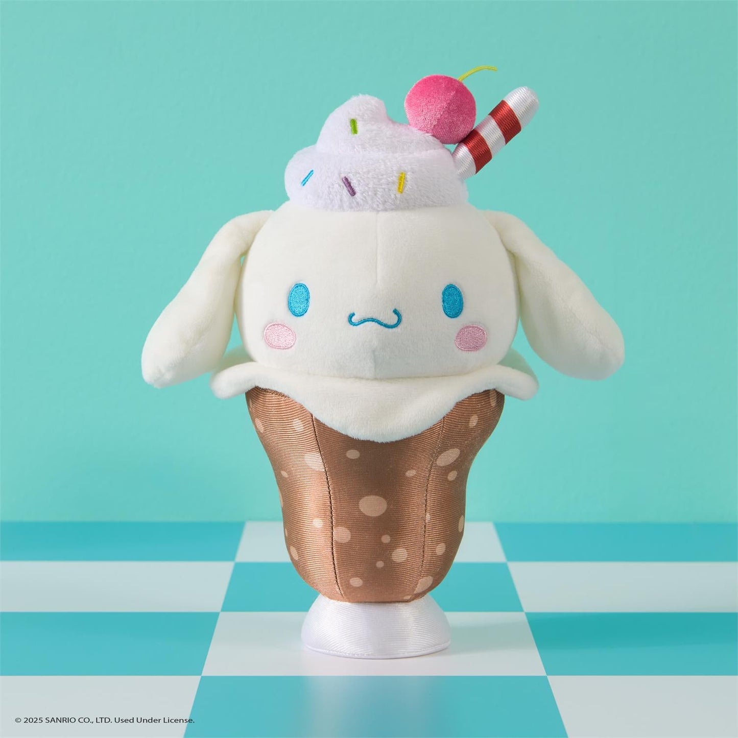 Sanrio Hello Kitty and Friends Cinnamoroll Root Beer Float Plush, 8”