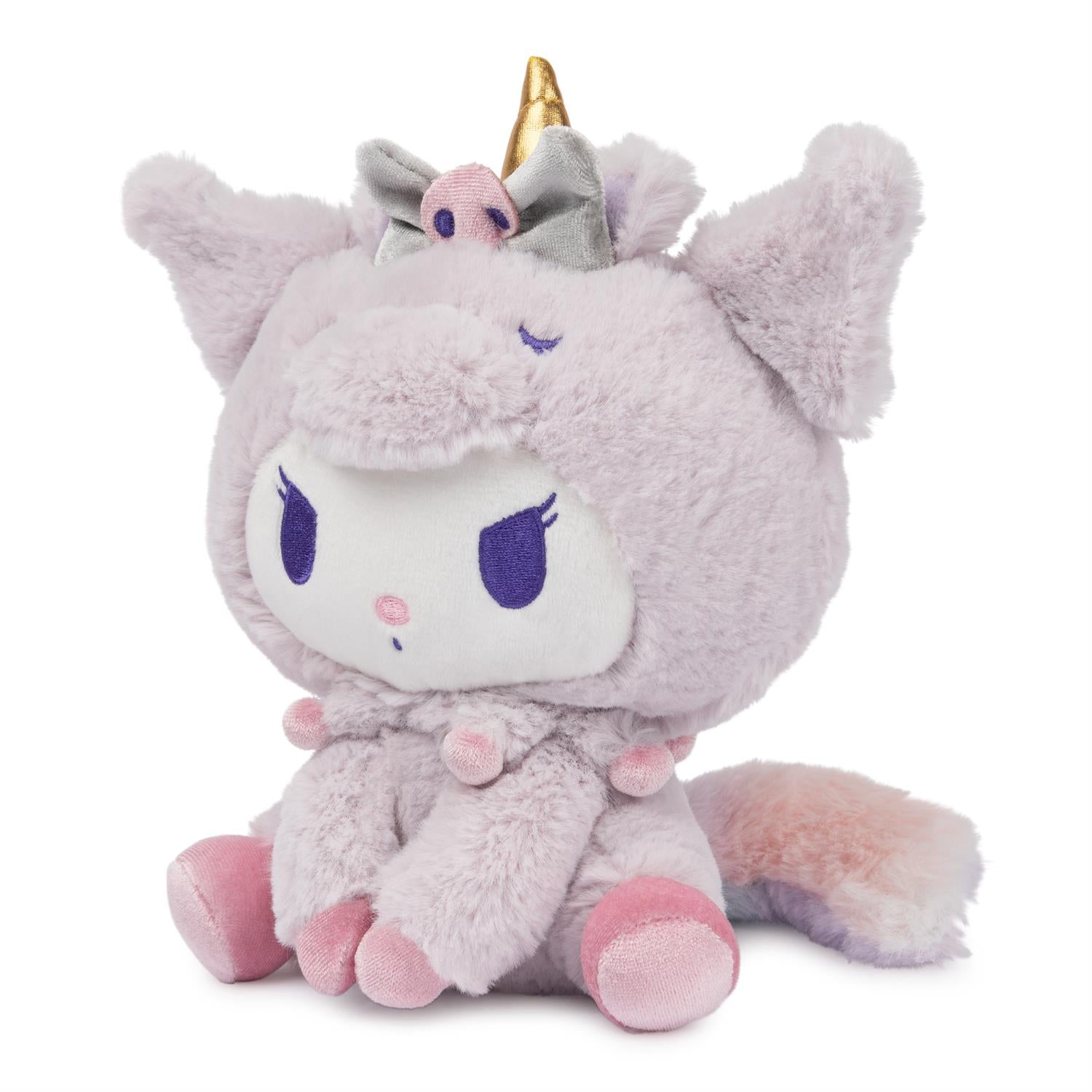 Sanrio Hello Kitty Kuromi Unicorn Plush, 6”