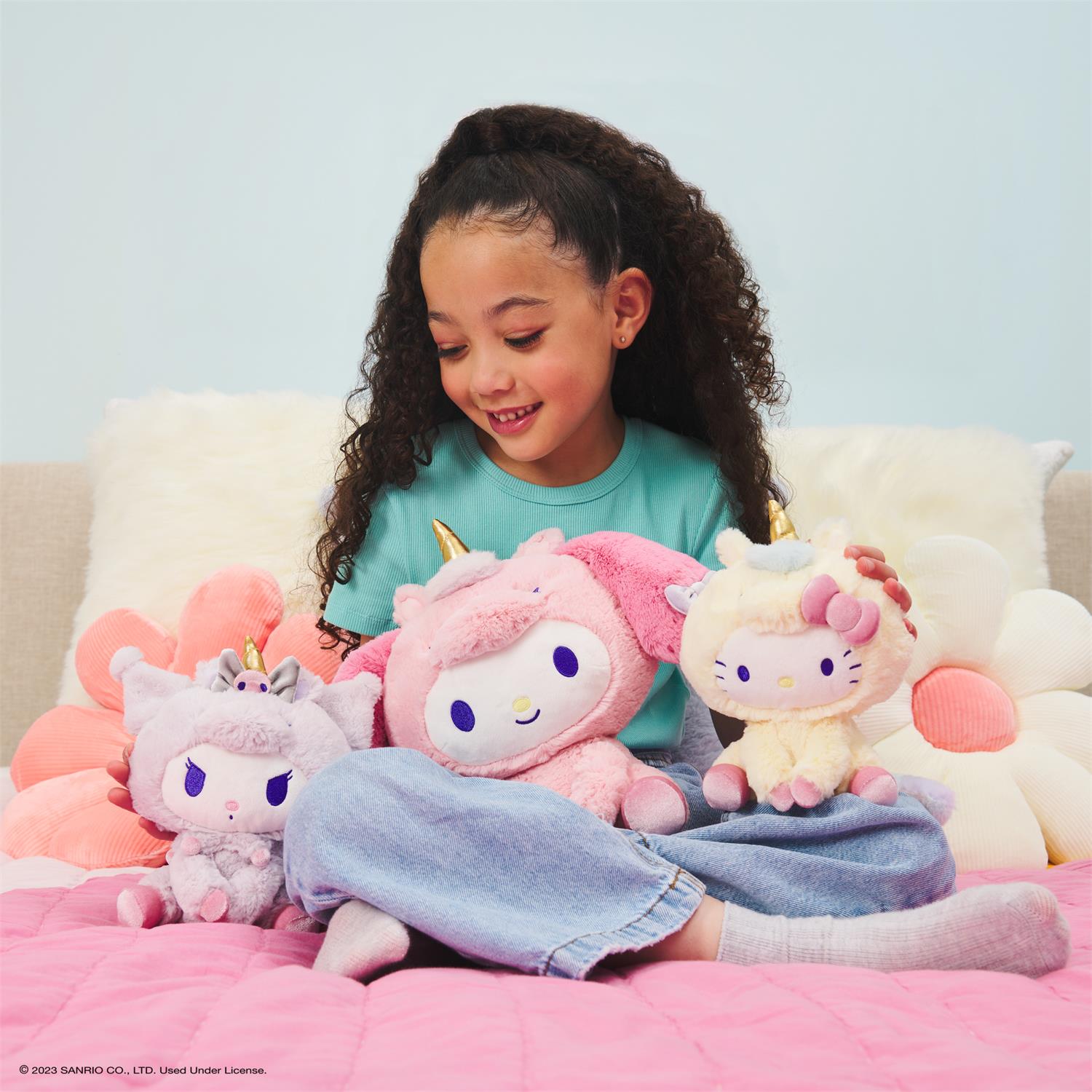Sanrio Hello Kitty Kuromi Unicorn Plush, 6”