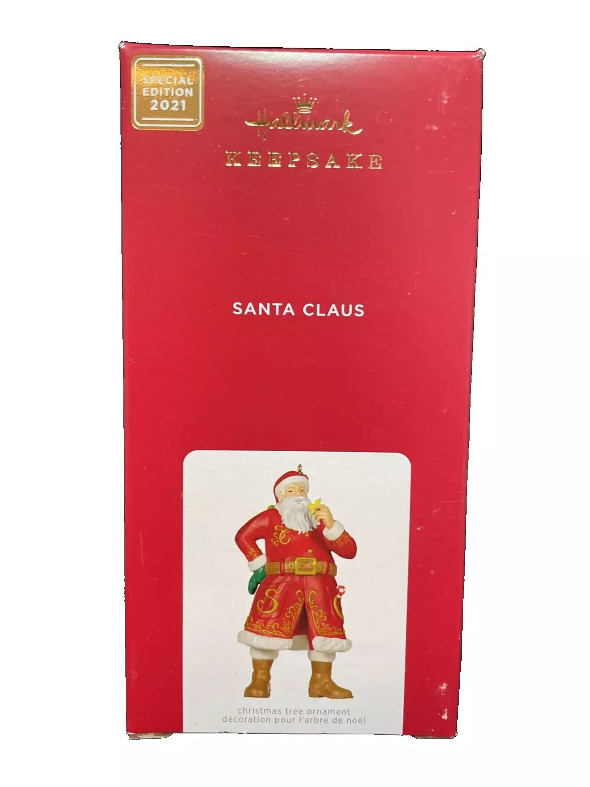 Santa Claus, 2021 Keepsake Ornament Special Edition