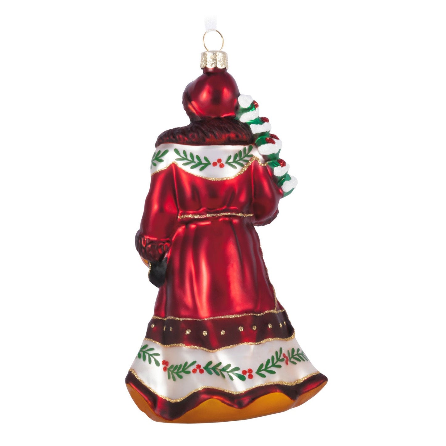 Santa Claus Glass 2024 Keepsake Ornament