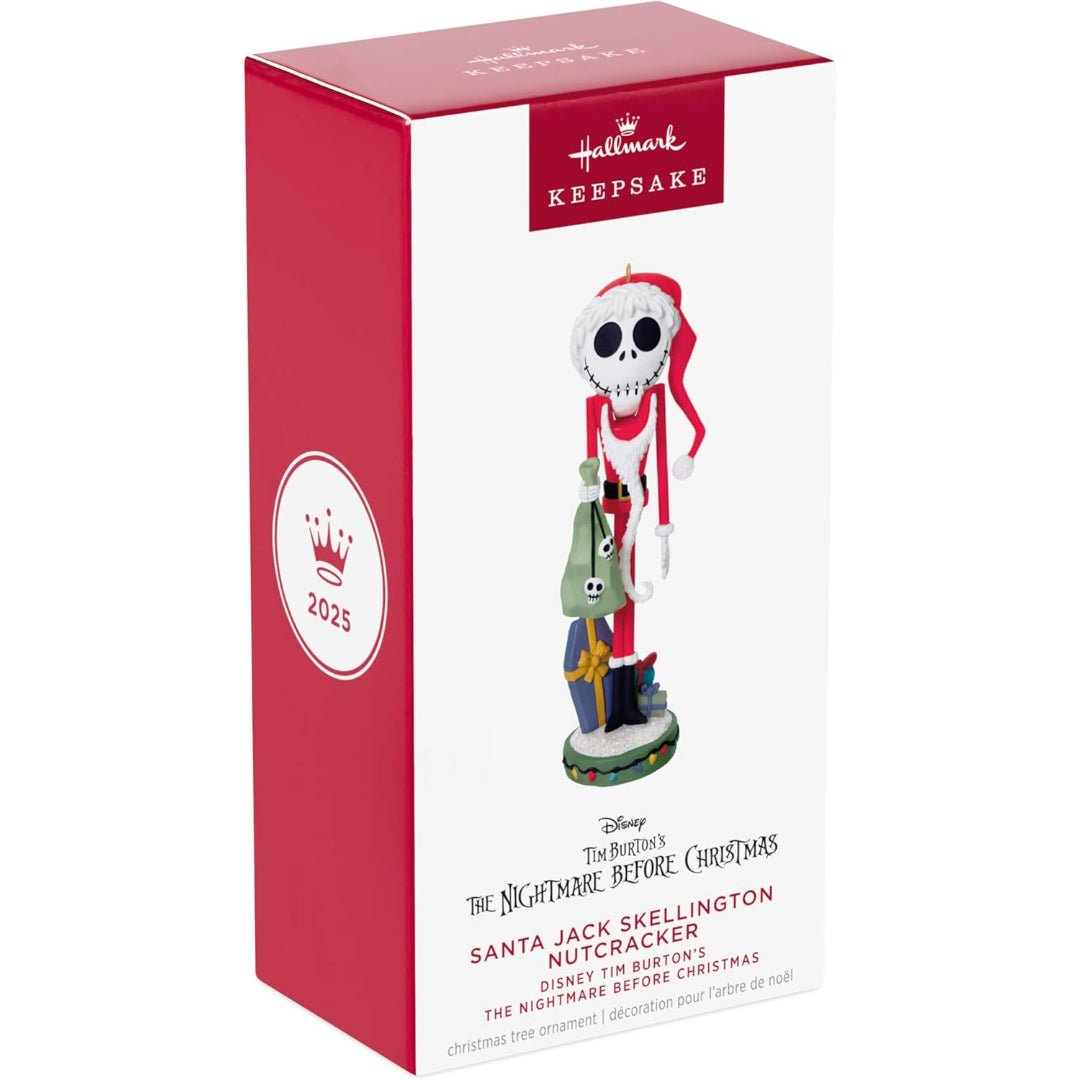 Santa Jack Skellington Nutcracker Disney Tim Burton's The Nightmare Before Christmas 2025 Keepsake Ornament