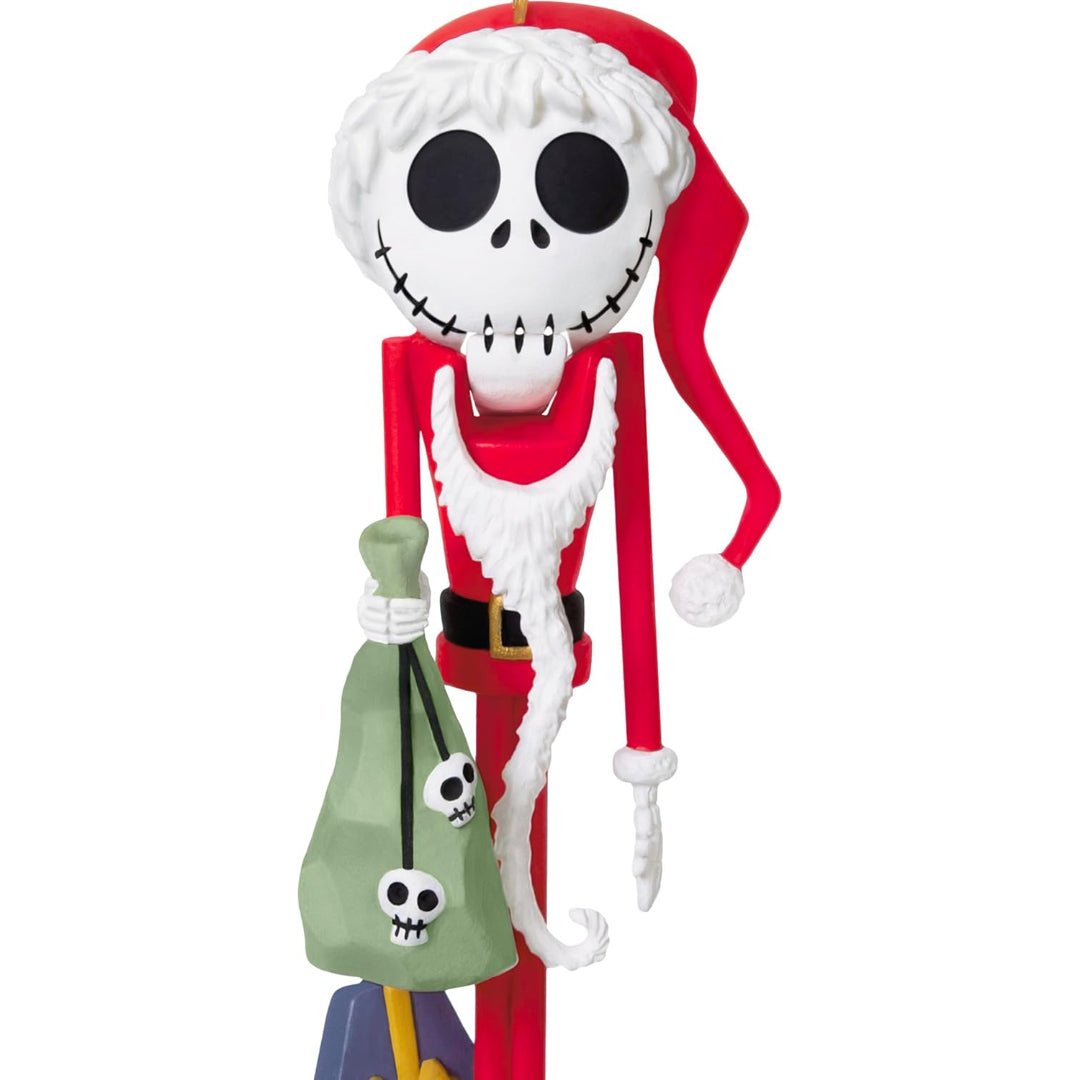 Santa Jack Skellington Nutcracker Disney Tim Burton's The Nightmare Before Christmas 2025 Keepsake Ornament