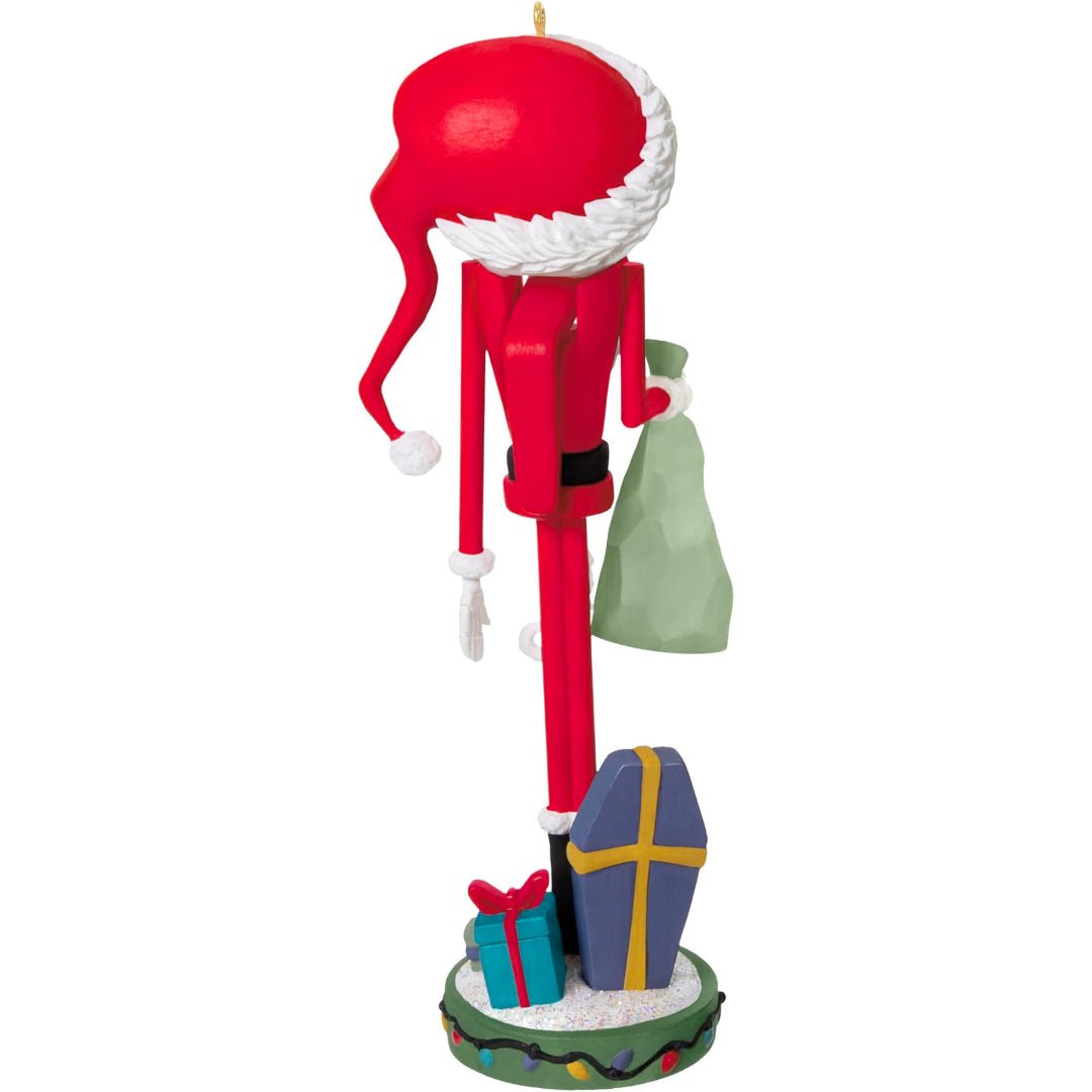 Santa Jack Skellington Nutcracker Disney Tim Burton's The Nightmare Before Christmas 2025 Keepsake Ornament