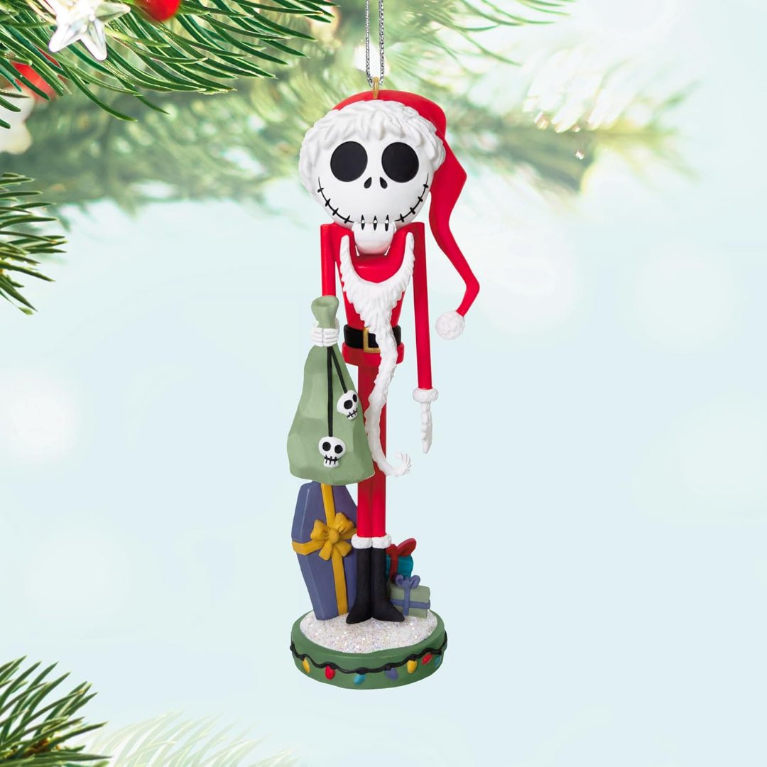 Santa Jack Skellington Nutcracker Disney Tim Burton's The Nightmare Before Christmas 2025 Keepsake Ornament