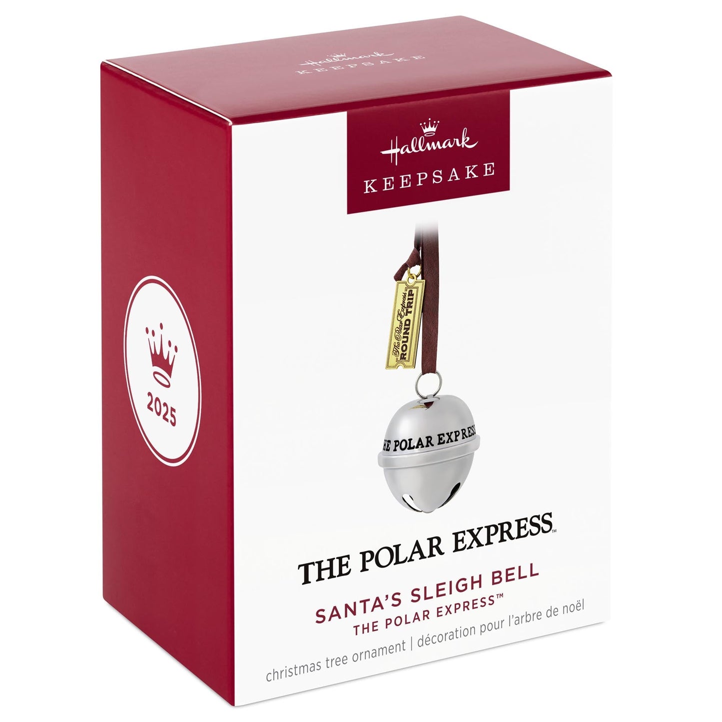 Santa’s Sleigh Bell The Polar Express 2025 Keepsake Ornament
