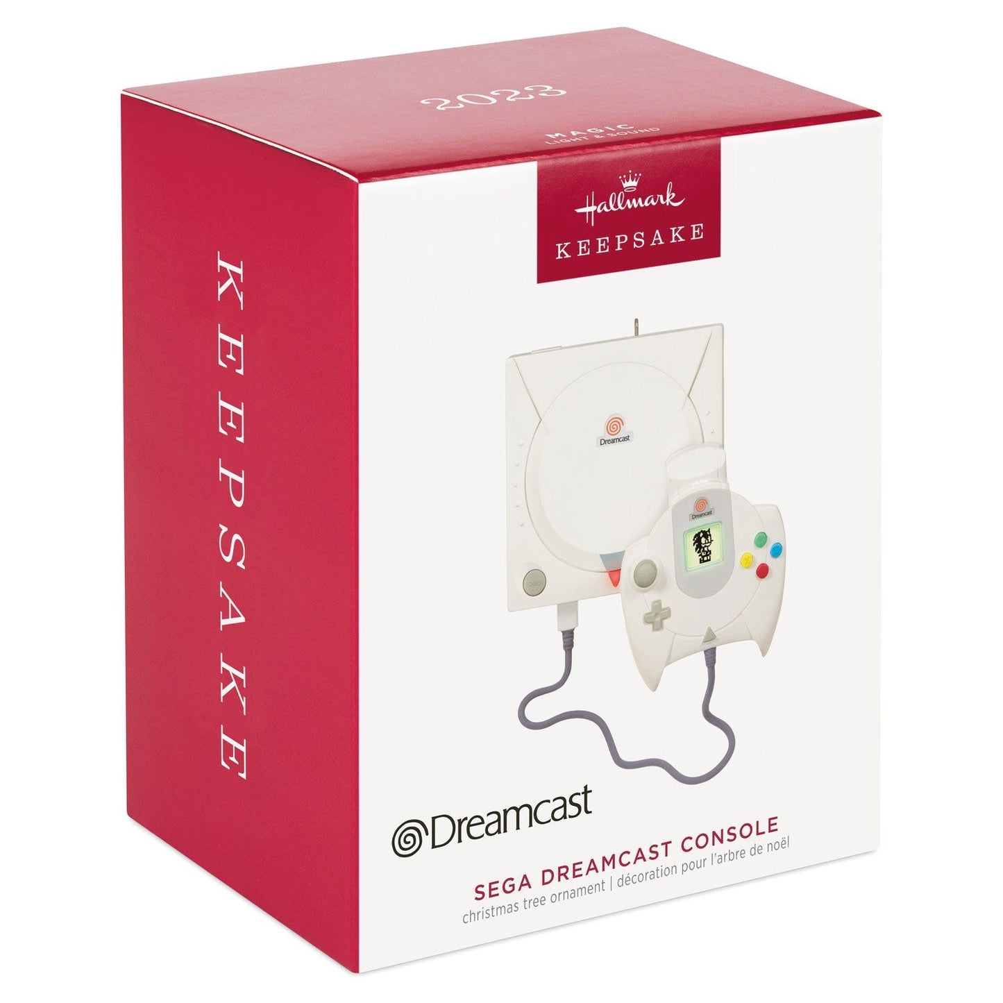 SEGA Dreamcast Console Musical, 2023 Keepsake Ornament With Light