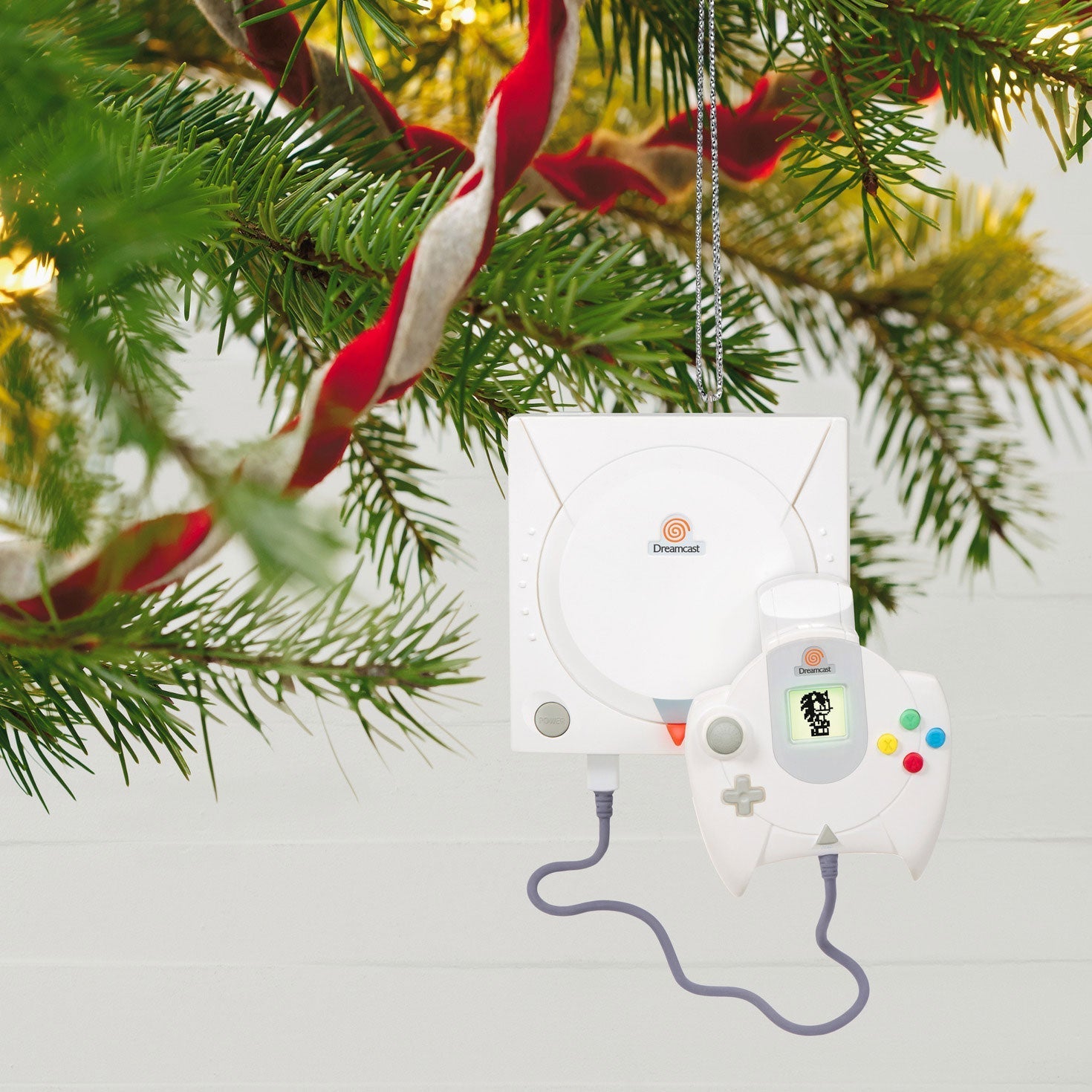 SEGA Dreamcast Console Musical, 2023 Keepsake Ornament With Light