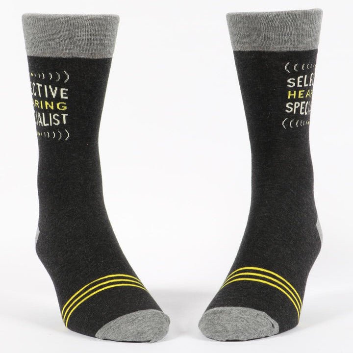 Selective Hearing Specialist Men's Sock