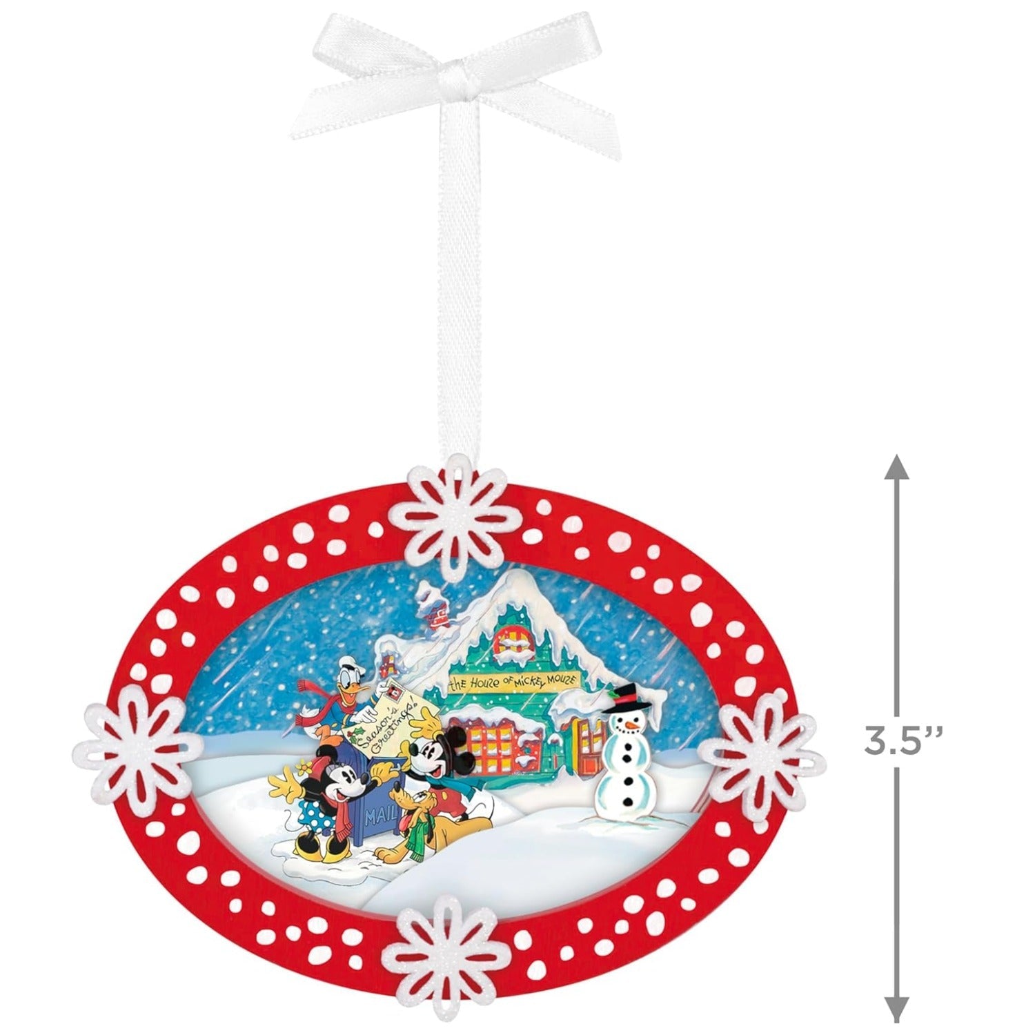 Sending Season's Greetings Disney Mickey and Friends 2025 Keepsake Ornament