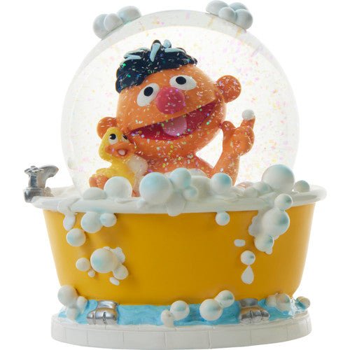 Sesame Street Ernie in Bathtub Snow Globe